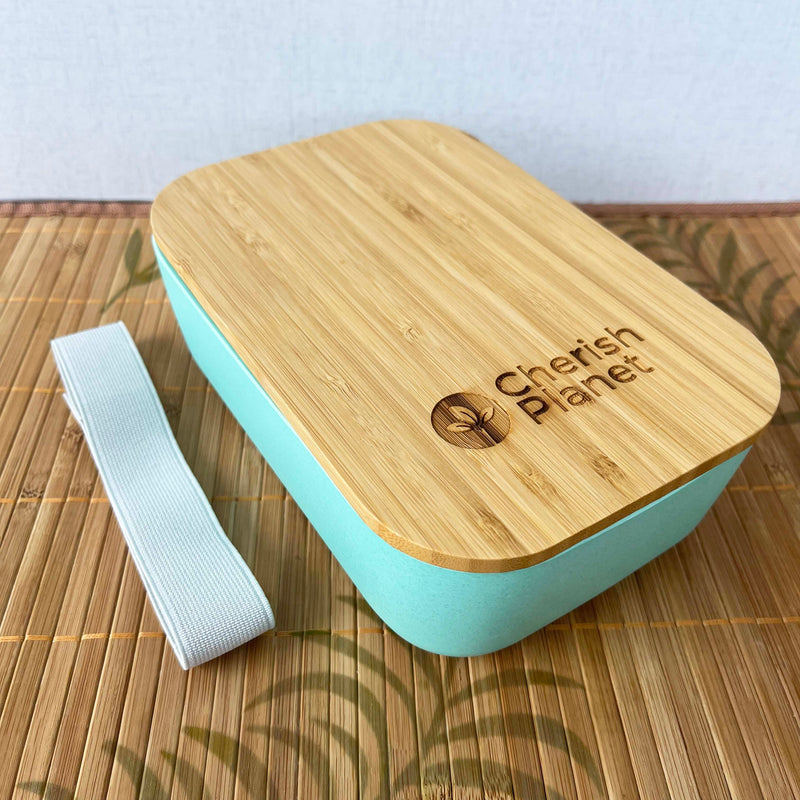 Eco Bamboo & Wheat Fibre Lunch / Bento Box