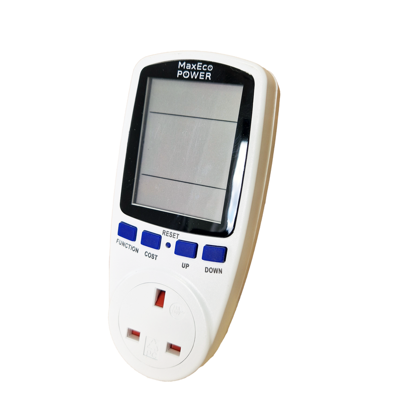 MaxEco Power UK Plug Energy Meter