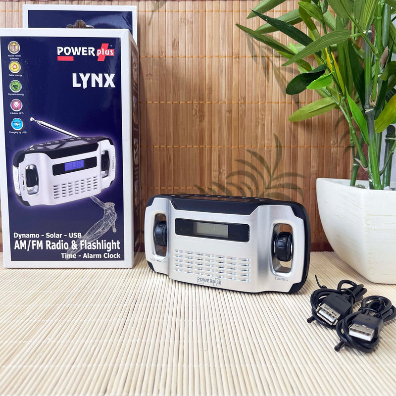 Lynx - Solar Radio & LED Flashlight
