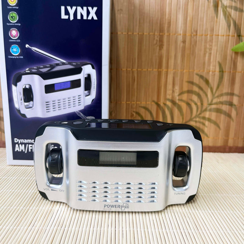 Lynx - Solar Radio & LED Flashlight