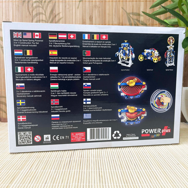 POWERplus Spiral 3-in-1 Toy Stem Construction Set