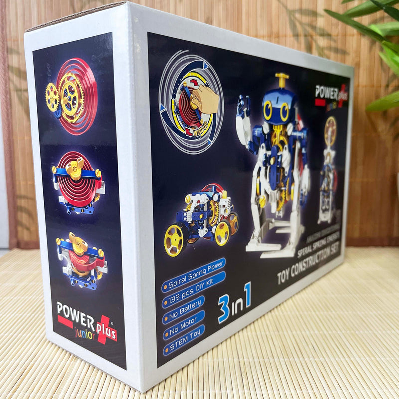 POWERplus Spiral 3-in-1 Toy Stem Construction Set