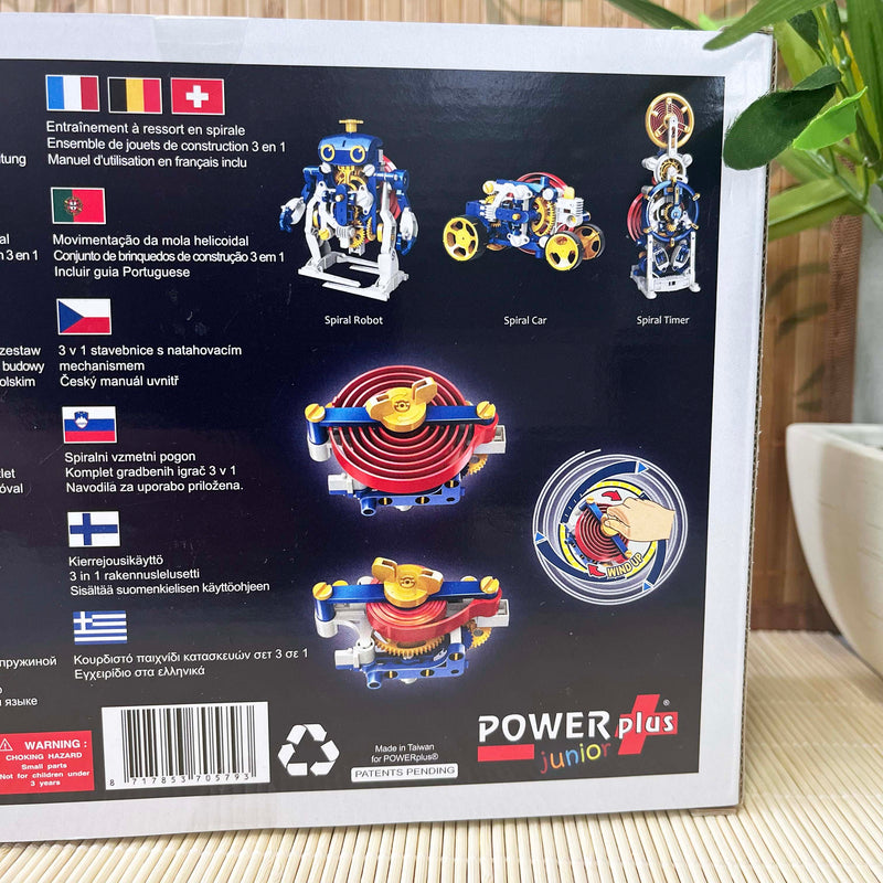 POWERplus Spiral 3-in-1 Toy Stem Construction Set