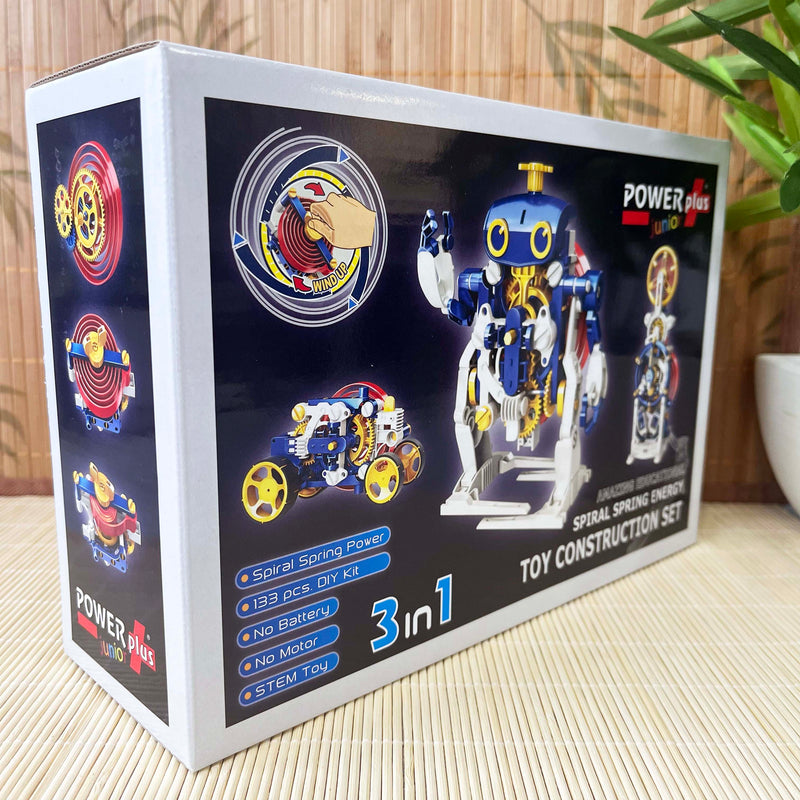 POWERplus Spiral 3-in-1 Toy Stem Construction Set