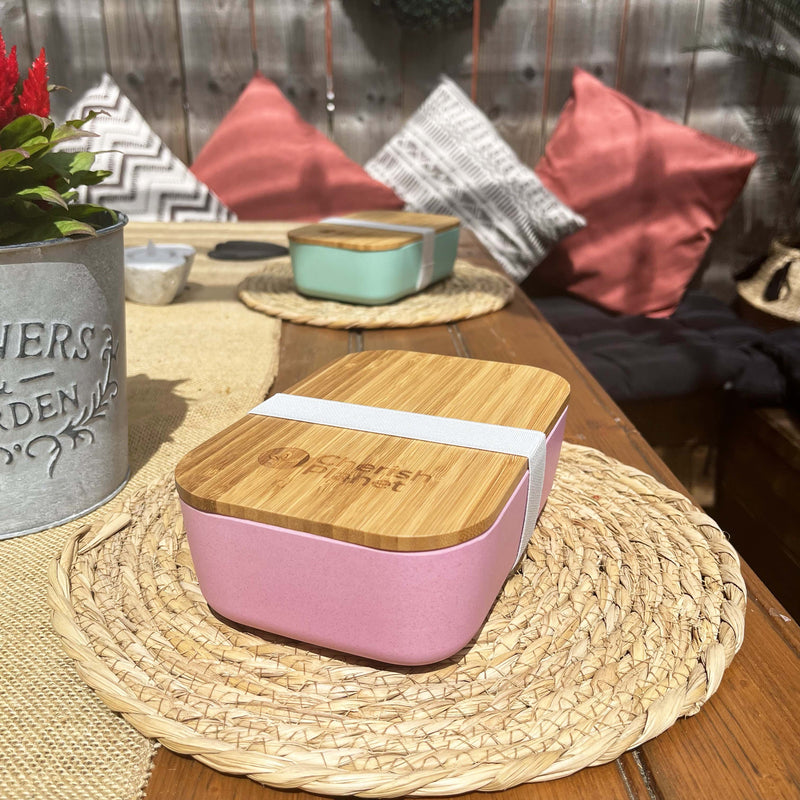 Eco Bamboo & Wheat Fibre Lunch / Bento Box