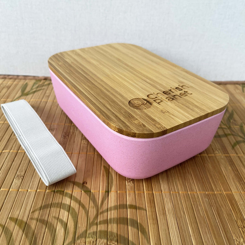 Eco Bamboo & Wheat Fibre Lunch / Bento Box