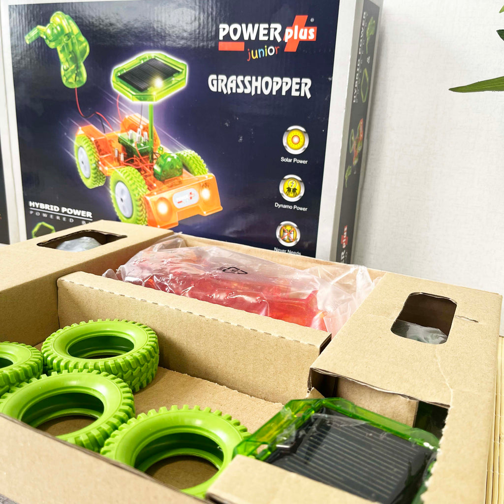 Grasshopper - Solar & Dynamo Toy