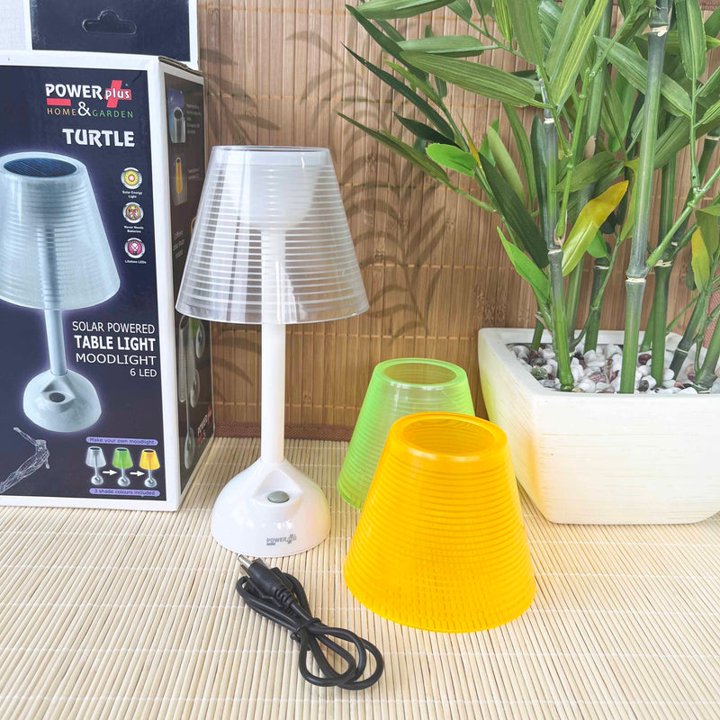 POWERplus Turtle Solar Powered LED Table Lamp