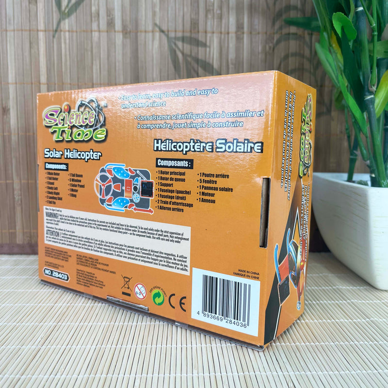 Solar Helicopter - Model Eco Toy