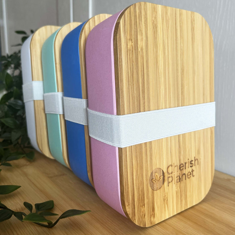Eco Bamboo & Wheat Fibre Lunch / Bento Box