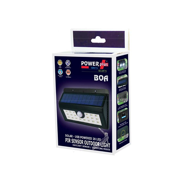 Boa - Outdoor Solar & USB Motion Light