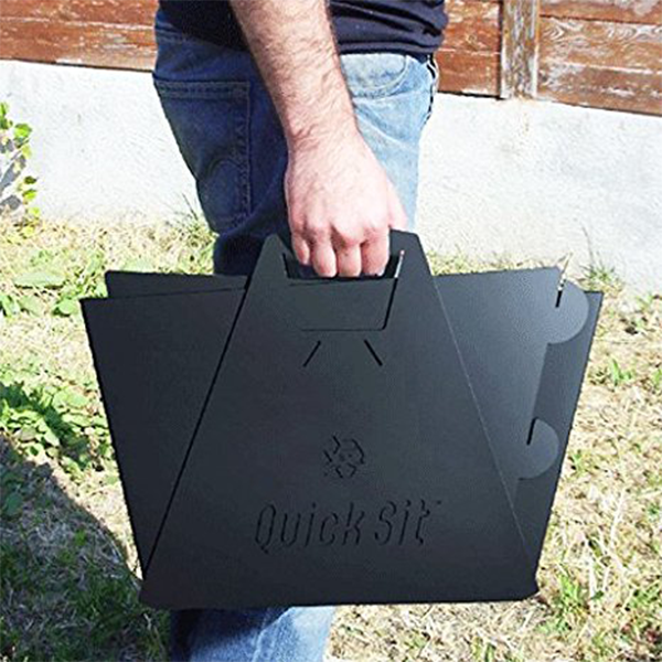 QuickSit Fold-Up Recycled Plastic Seat