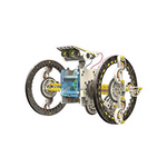 POWERplus Rabbit Solar Powered 14-in-1 Robot Set