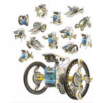 POWERplus Rabbit Solar Powered 14-in-1 Robot Set